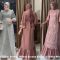 Model Gamis Brokat